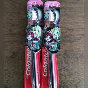 Lot of monster high soft toothbrushes